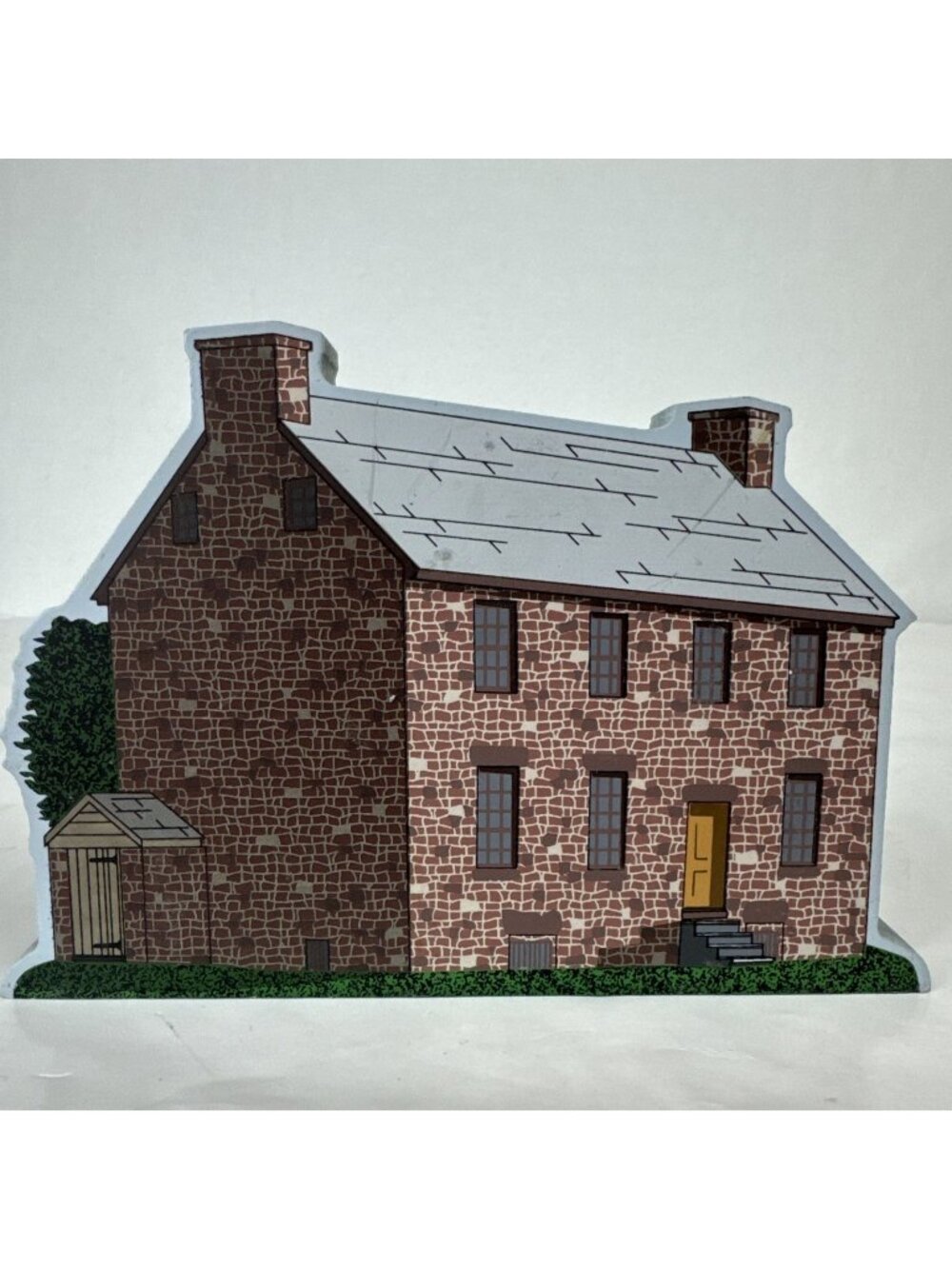 Stone House Manassas Wood Shelf Decor National Battlefield Park Virginia